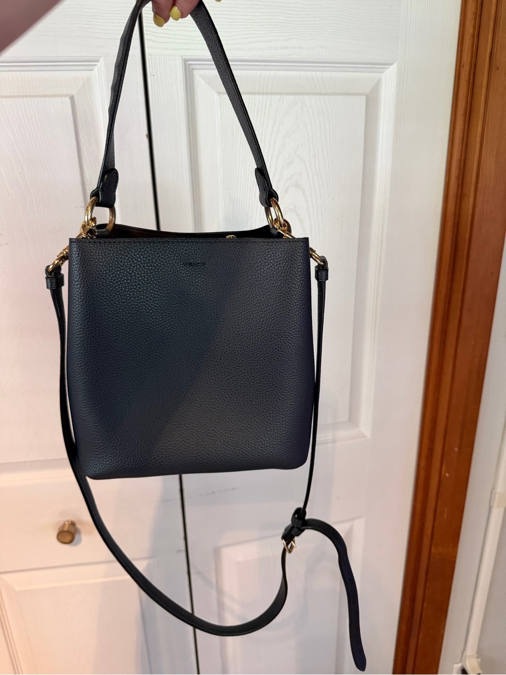 Coach Small Town Bucket Bag - Navy Blue - Picture 3 of 7